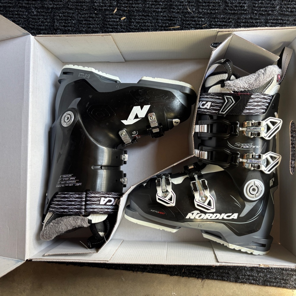 Nordica Speed Machine Black Ski Boots